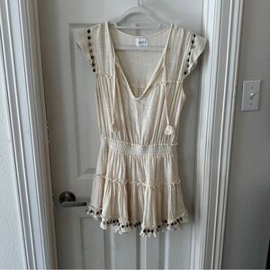 Misa Los Angeles Matias Paillette-Trim Dress